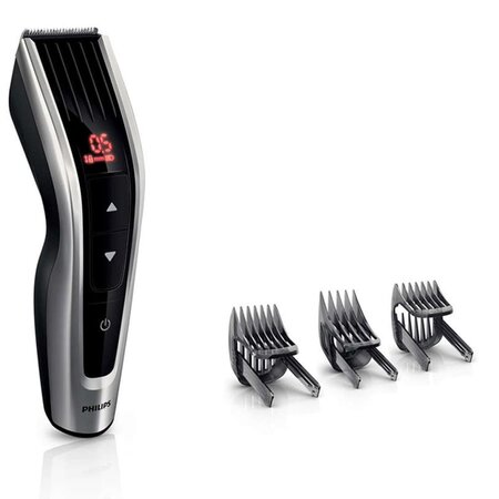 Philips tondeuse à cheveux "series 7000" noir et argenté hc7460/15