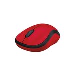 Logitech souris silencieuse m220 silent - sans fil - rouge