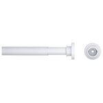 Sealskin Tringle de rideau de douche télescopique 80-130 cm Blanc