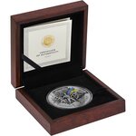 Fortress bakhmut land of freedom ukraine 2 oz argent monnaie 10 cedis ghana 2023