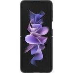 Coque en cuir z flip3 noir