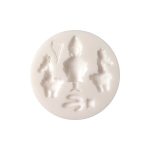 Loisirs créatifs diy - moule silicone diamètre 7cm - amérique du sud