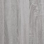 vidaXL Table de chevet sonoma gris 40x35x69 cm bois d'ingénierie
