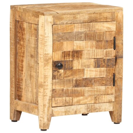 vidaXL Table de chevet 40x30x50 cm Bois de manguier massif