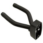 vidaXL Supports muraux pour guitare 6 Pièces Noir Acier