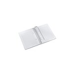 Leitz cahier wow a5 - 5 x 5 - spiralé - couverture pp orange métallisée