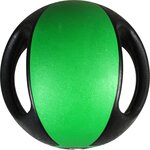 Pure2Improve Ballon médicinal avec poignées 2 kg Vert
