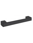 Barre d'appui de douche NERO en laiton noir 32 x4 x6 cm