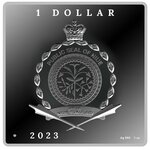 Birth of venus treasures of the world 1 once silver monnaie 1 dollars niue 2023