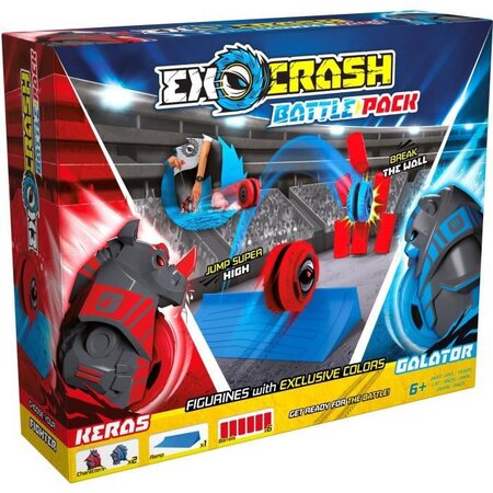 Goliath - Coffret Battle Ramp pack - A collectionner - Personnage de combat et de performance