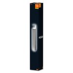 ENDURA STYLE PYRAMID Borne Extérieur 80cm 8w=600lm - Acier Inoxydable