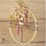 17 plantes et fleurs en bois