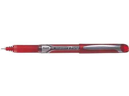 Stylo roller à encre Hi-Tecpoint V7 Grip, rouge PILOT