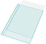 Sachet De 10 Pochettes Perforées - Pvc Lisse - A4 - X 10 - Exacompta