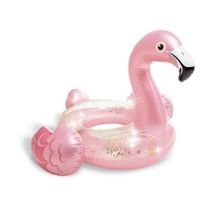 INTEX - Bouée Flamant Glitter - 56251NP