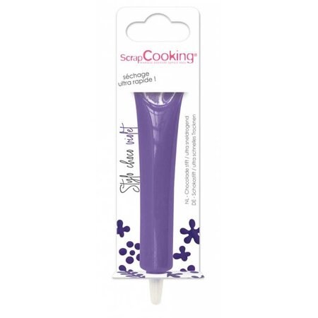 Stylo au chocolat violet 25 g