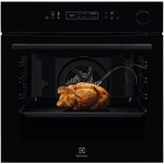 Four électrique encastrable - Chaleur tournante pulsée - ELECTROLUX EOC8P31Z - 1 mode 25% vapeur - 72L - 90 recettes auto - Pyrolyse