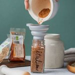 Mortier et pilon en grès blanc + Bâton de cannelle - 5 g
