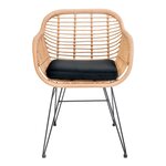 4 Fauteuils en polyrotin TRIESTE