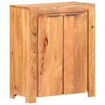 vidaXL Buffet 59x33x75 cm Bois d'acacia massif