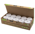 Bobine Pour Tickets De Caisse 80x72mm - 76m - 1 Pli Thermique 48g/m2 Sans Phénol Et Sans Plastique. - Blanc - X 30 - Exacompta
