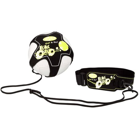 Get & Go Accessoire d'entraînement pour football Noir et jaune