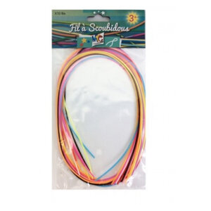 Fils a scoubidou sachet de 10