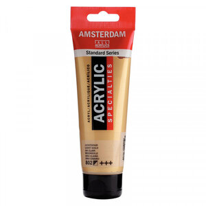 Peinture acrylique en tube - or clair - 120ml - amsterdam