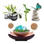 Stickers muraux zen - spa
