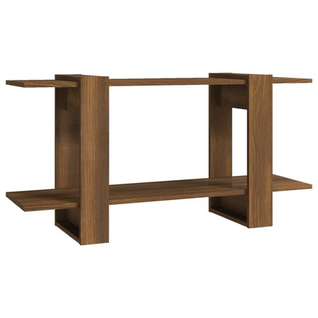 vidaXL Bibliothèque Chêne marron 100x30x51 cm Bois d'ingénierie