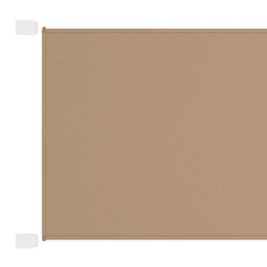 vidaXL Auvent vertical Taupe 300x270 cm Tissu oxford