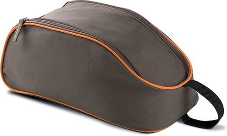 Sac range chaussures - ki0501 - marron et orange