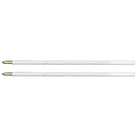 Pack 2 mines de recharge pour stylo bille izee rétractable noir pentel