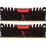 PNY XLR8 - Mémoire PC RAM - 32Go (2 x 16Go) - 3200 MHz - DDR4 - CAS 16 (MD32GK2D4320016XR)