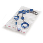 Sachet plastique zip transparent 60 microns raja 15x18 cm