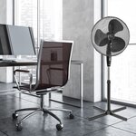 Bestron Ventilateur sur pied 45 cm 45 W Noir ASV45Z