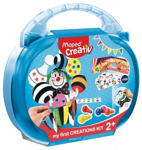 Early age my first creations kit - gommettes et coloriage