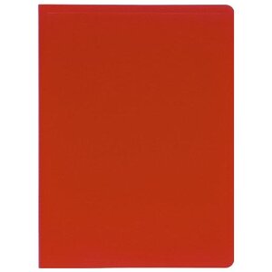 Protège-documents a4 polypro 50 pochettes 100 vues rouge exacompta