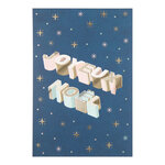 Carte De Vœux Céleste Joyeux Noël - Draeger paris