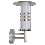 vidaXL Lampe murale Acier inoxydable Forme de pagode