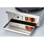 Crêpière avec plaque en fonte ø 400 mm - stalgast -  -  x220mm