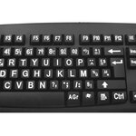 Clavier GEEMARC Confort Visuel - Grands caracteres - Pour PC