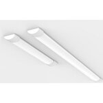 Réglette  lumineuse led 60cm 18w - blanc neutre 4000k - 5500k - silamp