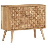 vidaXL Buffet 75x35x65 cm Bois d'acacia solide