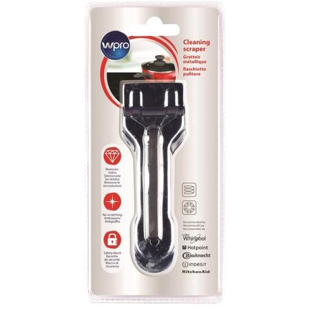 Wpro scr300 grattoir pour plaque vitrocéramique/verre