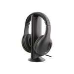 T'nB - HOME - CSHOMESF1 - Casque TV sans fil universel radio fréquence - Portée jusqu'a 30m - Contrôle du volume intégré