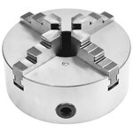 vidaXL Mandrin de tour auto-centrant à 4 mâchoires 200 mm Acier