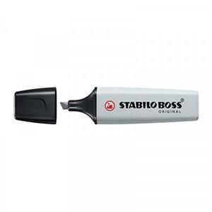 Surligneur - stabilo boss original - pastel - poudre de gris