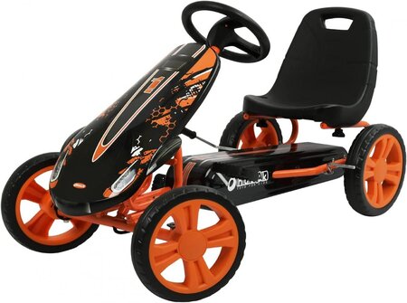Voiture à pédales Speedster Orange