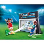 Playmobil 70245 - sports et action football - cage avec tirs aux buts